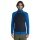 Icebreaker Hybrid-Kapuzenjacke Merinomix Quantum Hybrid Zip-Hoodie - blau Herren