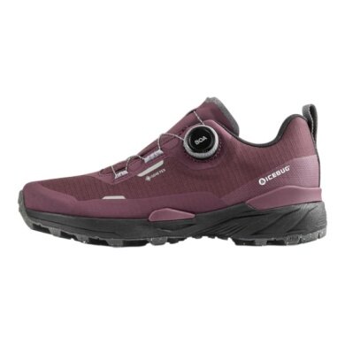 Icebug Wanderschuhe Rover 2 RB9X GTX (wasserdicht, BOA®-Fit-System) burgundrot Damen