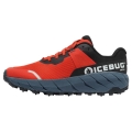 Icebug Trail-Laufschuhe Arcus BUGrip (mit Spikes, weit) rot/dunkelblau/schwarz Damen