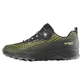 Icebug Winter-Trail-Laufschuhe NewRun BUGrip GTX (BOA® Fit System, wasserdicht, mit Spikes) schwarz/poison Herren