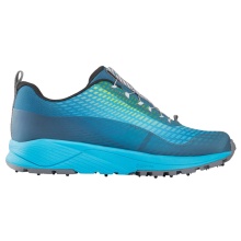 Icebug Winter-Trail-Laufschuhe NewRun BUGrip GTX (BOA® Fit System, wasserdicht, mit Spikes) aquablau/mistblau Damen