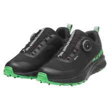 Icebug Winter-Trail-Laufschuhe NewRun BUGrip GTX (BOA® Fit System, wasserdicht, mit Spikes) schwarz/grün Damen