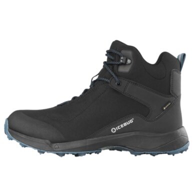 Icebug Winterschuhe Pace3 BUGrip GTX (wasserdicht, mit Spikes, weiter Leisten) schwarz/petrol Herren