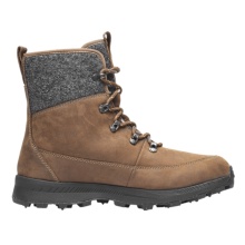 Icebug Winterstiefel Adak ReWool BUGrip (Nubukleder, Primaloft®-Bio-Isolierungm, mit Spikes) braun/grau Damen