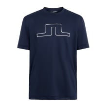 J.Lindeberg Tennis-Tshirt Bridge Graphic navyblau Herren