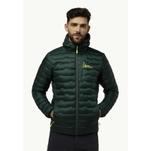 Jack Wolfskin Winter-Daunenjacke Passamani 2024 (sehr warm,wasserdicht, winddicht) dunkelolivgrün Herren