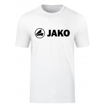 JAKO Freizeit-Tshirt Promo (Bio-Baumwolle) weiss Herren