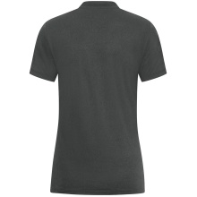 JAKO Freizeit-Polo Pro Casual (Polyester-Stretch-Jersey) grau Damen