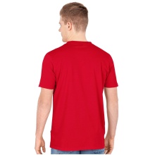 JAKO Freizeit Tshirt Doubletex (Polyester/Baumwolle) rot Herren