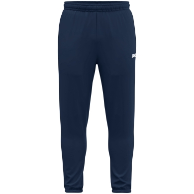 JAKO Sport-Freizeithose Dynamic (Seitentaschen mit Reißverschluss) lang marineblau Kinder
