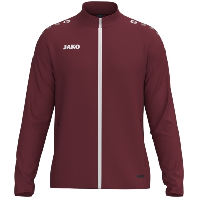 JAKO Freizeitjacke One (100% rec. Polyester) bordeauxrot Herren