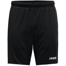 JAKO Sporthose Short Dynamic (Seitentaschen mit Reißverschluss) kurz schwarz Damen