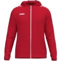 JAKO Kapuzenjacke One (Innenseite aus Micro-Fleece, 100% rec. Polyester) rot Herren