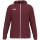 JAKO Kapuzenjacke One (Innenseite aus Micro-Fleece, 100% rec. Polyester) bordeauxrot Herren