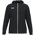 JAKO Kapuzenjacke One (Innenseite aus Micro-Fleece, 100% rec. Polyester) schwarz Herren