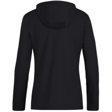 JAKO Kapuzenjacke Power (Polyester-Fleece, Seitentaschen mit Reißverschluss) schwarz Damen