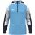 JAKO Kapuzenpullover mit Half-Zip Dynamic (100% rec. Polyester) himmelblau/weiss/marineblau Kinder
