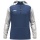 JAKO Kapuzenpullover mit Half-Zip Dynamic (100% rec. Polyester) nachtblau/weiss/hellgrau Kinder