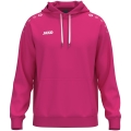 JAKO Kapuzenpullover One Sweat (Baumwolle-Mischung) rosa Herren