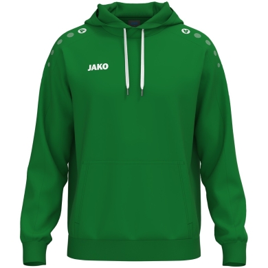 JAKO Kapuzenpullover One Sweat (Baumwolle-Mischung) grün Herren