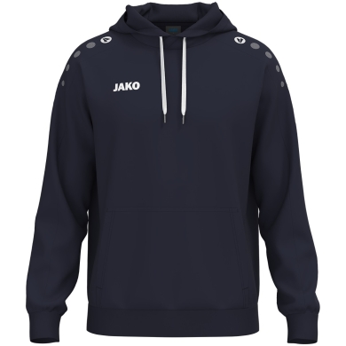 JAKO Kapuzenpullover One Sweat (Baumwolle-Mischung) marineblau Herren