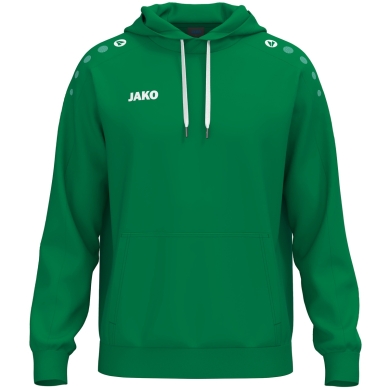 JAKO Kapuzenpullover One Sweat (Baumwolle-Mischung) grün Kinder