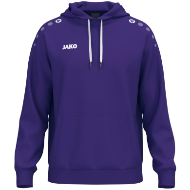 JAKO Kapuzenpullover One Sweat (Baumwolle-Mischung) violett Herren