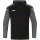 JAKO Kapuzensweat (Hoodie) Performance (Polyester-Fleece) schwarz/anthrazitgrau Kinder