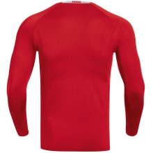 JAKO Langarmshirt Compression 2.0 (Polyester-Stretch-Tech) rot Unterwäsche Herren