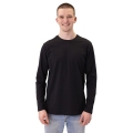 JAKO Langarmshirt Organic (Freizeit, Bio-Baumwolle) schwarz Herren