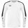 JAKO Sport-Langarmshirt Sweat Power (rec. Polyester, hohe Bewegungsfreiheit) weiss/schwarz Herren