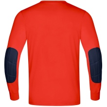 JAKO Sport-Langarmshirt TW-Trikot Power (Polyester-Interlock) orange/marineblau Herren