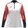 JAKO Langarmshirt Ziptop Dynamic (rec. Polyester, elastisches Material) weiss/coralrot/marineblau Damen