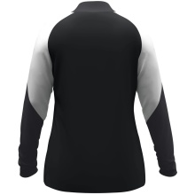 JAKO Langarmshirt Ziptop Dynamic (rec. Polyester, elastisches Material) schwarz/weiss/anthrazitgrau Damen