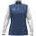 JAKO Langarmshirt Ziptop Dynamic (rec. Polyester, elastisches Material) nachtblau/weiss/hellgrau Damen