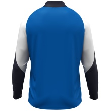 JAKO Langarmshirt Ziptop Dynamic (rec. Polyester, elastisches Material) royalblau/weiss/marineblau Kinder