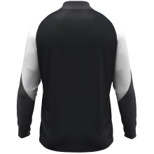 JAKO Langarmshirt Ziptop Dynamic (rec. Polyester, elastisches Material) schwarz/weiss/anthrazitgrau Kinder