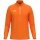 JAKO Langarmshirt Ziptop One (100% rec. Polyester, Innenseite aus Micro-Fleece) orange Herren