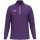 JAKO Langarmshirt Ziptop One (100% rec. Polyester, Innenseite aus Micro-Fleece) violett Herren