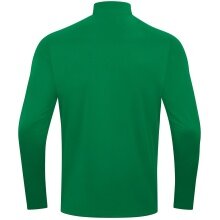 JAKO Langarmshirt Ziptop Power (rec. Polyester, hochelastisch) grün Kinder