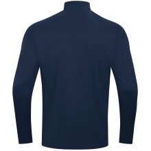JAKO Langarmshirt Ziptop Power (rec. Polyester, hochelastisch) marineblau/skyblau Kinder