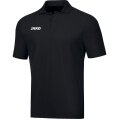 JAKO Polo Base (100% Baumwolle) schwarz Jungen