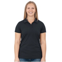 JAKO Freizeit-Polo Doubletex (Polyester/Baumwolle) anthrazitgrau Damen