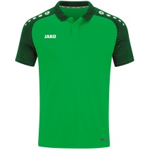 JAKO Sport-Polo Performance (atmungsaktiv, schnelltrocknend) grün/schwarz Kinder