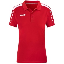 JAKO Sport-Polo Power (Mischgewebe, strapazierfähig) rot Damen