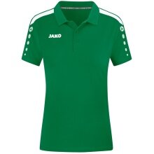 JAKO Sport-Polo Power (Mischgewebe, strapazierfähig) grün Damen