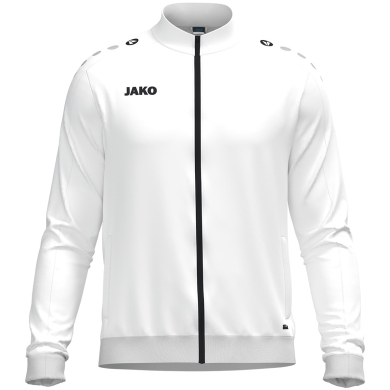JAKO Polyesterjacke One (100% rec. Polyester) weiss Herren