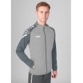 JAKO Polyesterjacke Performance (Matt-Polyester-Tricot) hellgrau Herren