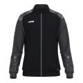 JAKO Trainingsjacke (Polyester) Sonic (100% rec. Polyester, moderner Look) schwarz/anthrazitgrau Kinder
