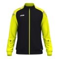 JAKO Trainingsjacke (Polyester) Sonic (100% rec. Polyester, moderner Look) schwarz/neongelb Kinder